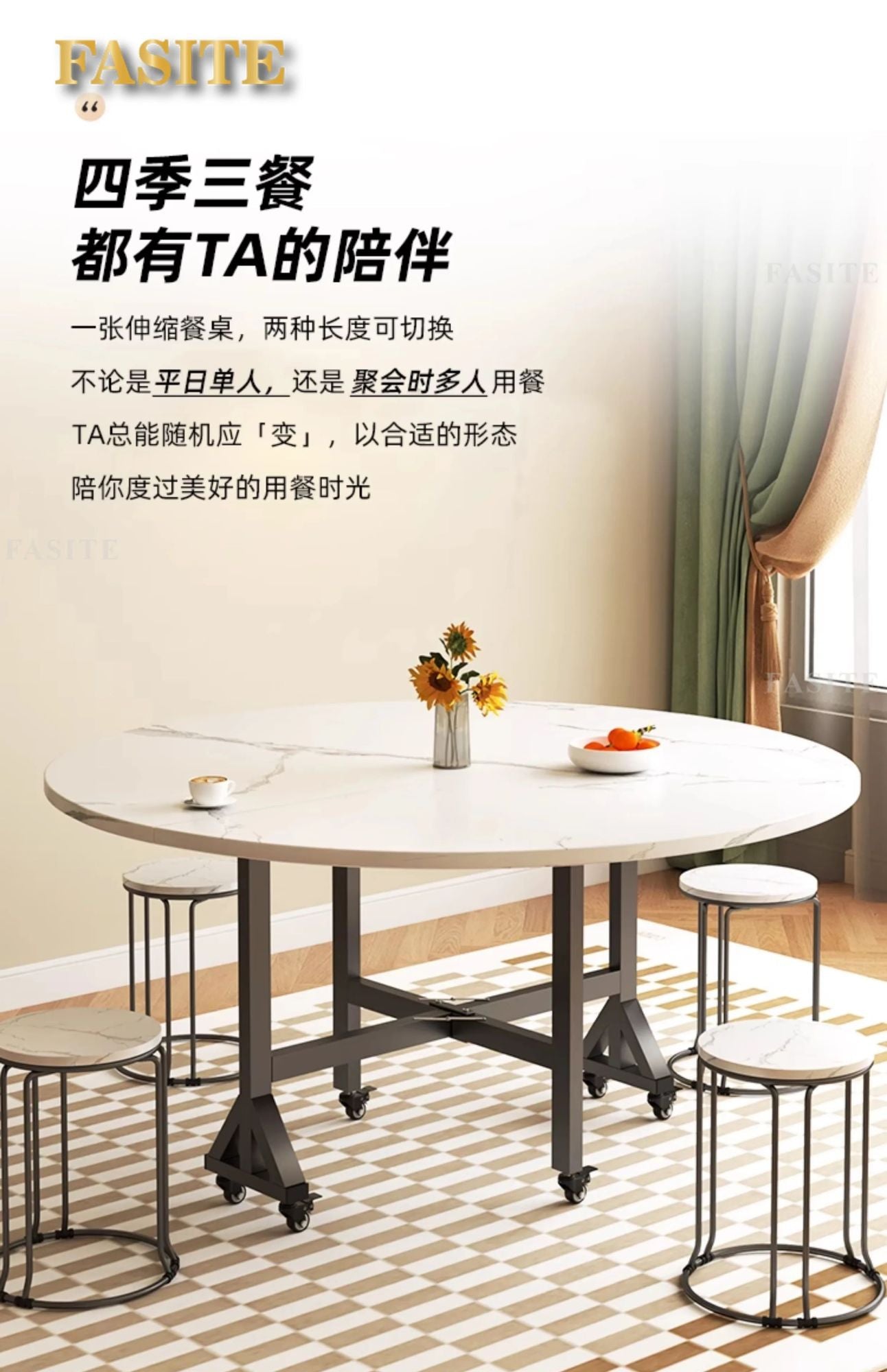 Center Restaurant Dining Tables Folding White Modern Nordic Coffee Tables Luxury Outdoor Kitchen Furnitures