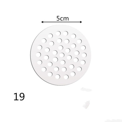 304 stainless Hair Filter Floor drain pad Tool Bathroom Accessories Shower Drain Cover  Drains Cover Sink Strainer