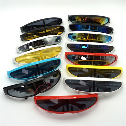 X-men Individuality Cycling Sunglasses for Men Mercury Lens Laser Glasses Travel Windproof Women's Sunglasses Robots Eyewear
