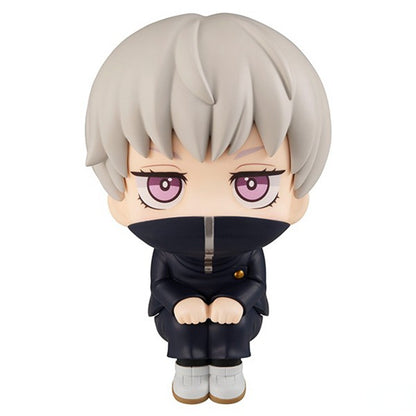 10cm Jujutsu Kaisen Anime Figure Look Up Versão Q Satoru Gojo/Geto Suguru Boneco de Ação Fushiguro Toji/Okkotsu Yuta Estatueta