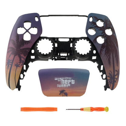 Replacement Front Shell With Touchpad For PS5 Controller Faceplate BDM-010 020 030 040 050 DIY Custom Housing Protection Cover