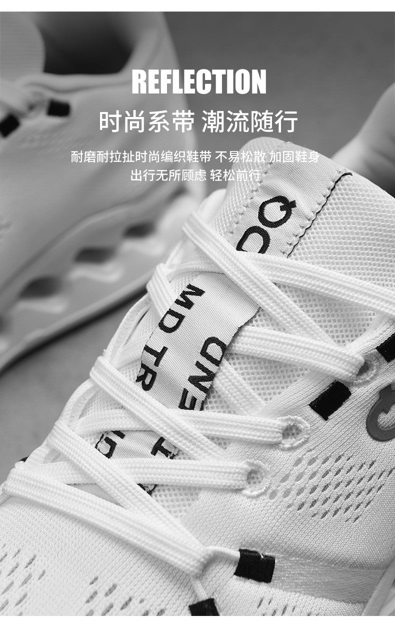 Men Casual Sports Running Shoes Marathon Air Cushion Breathable Lightweight Men Comfortable Athletic Nonskid Sneakers Outdoor