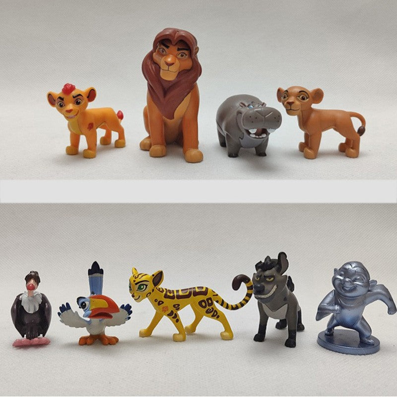Disney O Rei Leão Engraçado Zazu Simba Mufasa Nala Sarabi Boneco de Ação Brinquedo Leão Fofo de Dedo Presentes de Aniversário para Crianças