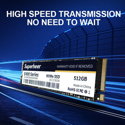 SSD M.2 NVMe 256GB 128GB 512GB SUPERHEER M.2 PCIe 3.0 1TB Disco Rígido 2280 Unidade de Estado Sólido Interna para Laptop Desktop