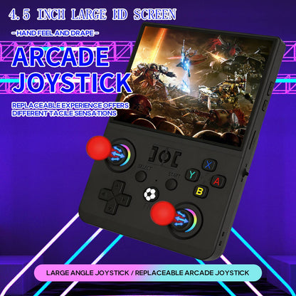 MAX? 2026 Newest  4.5 Inch Retro Handheld Game Console 1024x768 IPS HD Screen Portable Open Source Linux System with 2*Joys