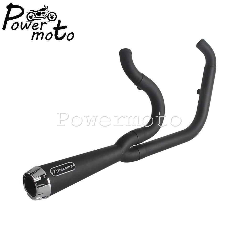 Motorcycle Exhaust System Slip On Muffler Exhaust Pipe Tube For Harley Softail Low Rider Standard Street Bob Fat Bob Slim Deluxe