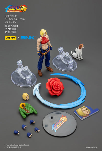 [Pré-venda] JOYTOY 1/18 Action Figure SNK KOF '98UM '97 Modelo de Anime da Equipe Especial