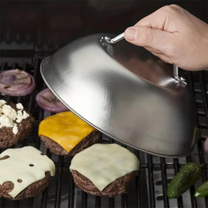 9inch Stainless Steel Oven Squeegee Cover - Perfect Barbecue Tools Accessory for Outdoor Camping, Picnics, and Back to School!