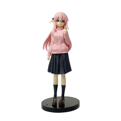 16cm BOCCHI THE ROCK! Anime Figure Gotoh Hitori Boneco de Ação Guitarrista Menina Figura Decorações de Mesa×Coleções Modelo Boneca Brinquedos