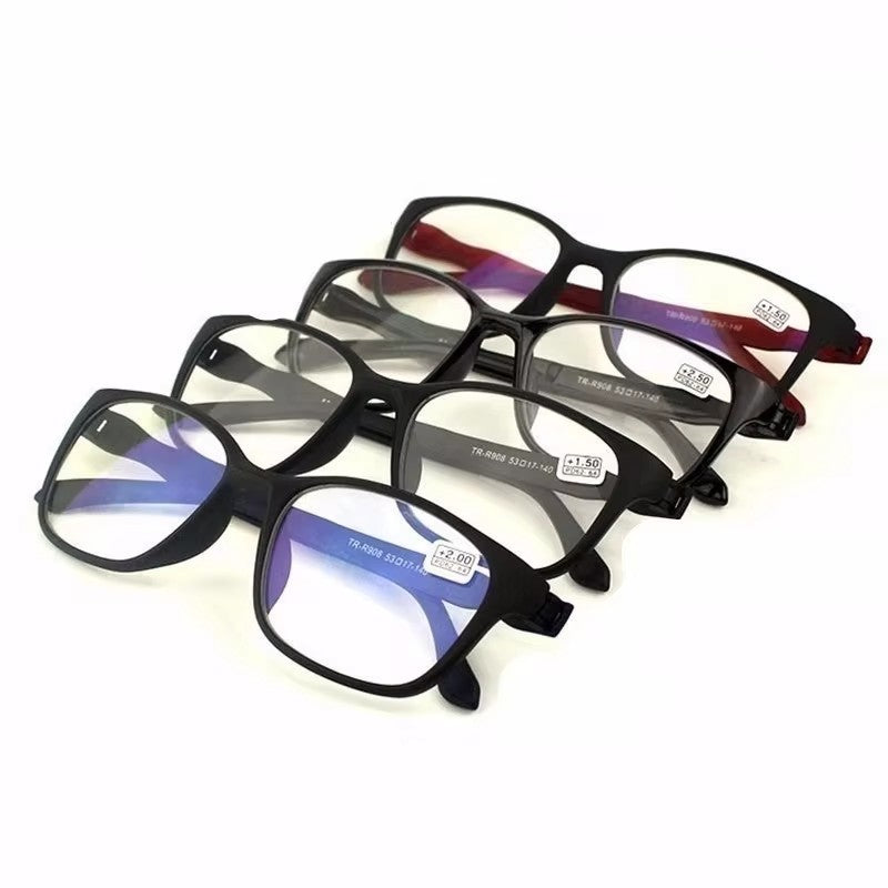 FG New Reading Glasses Men Anti Blue Presbyopic Eyeglasses Antifatigue Computer Eyewear +0.0 +1.0 +1.5 +2.0 +2.5 +3.0 +3.5 +4.0