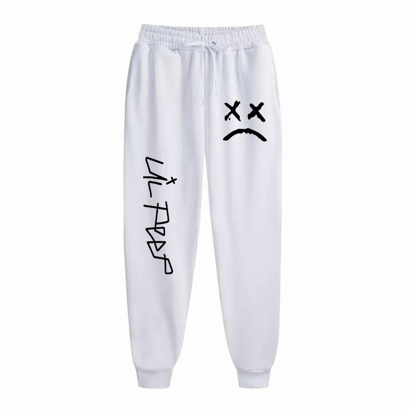 Calça de corrida estilo novo Lil Peep Cry Baby masculina, macia, para musculação, joggers, moletom, calças compridas, treinamento esportivo