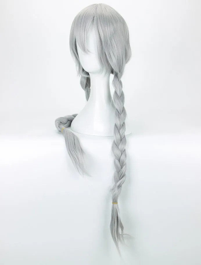 Zootopia Rabbit Bunny Officer Judy Hopps Cosplay Wig Long Mixed colour Heat Resistant Synthetic Hair Wig