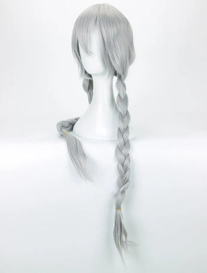 Zootopia Rabbit Bunny Officer Judy Hopps Cosplay Wig Long Mixed colour Heat Resistant Synthetic Hair Wig