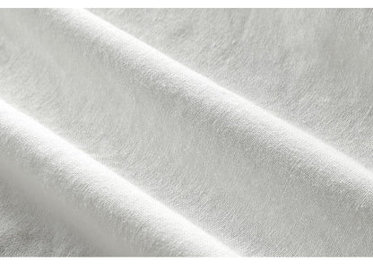 M-7XL 2025 Spring and Autumn New Men's Casual Shirts Retro Chinese Style Stand Collar Slim Cotton Linen Long Sleeve Shirt