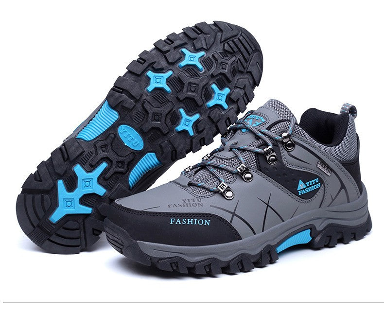 Botas de Neve Masculinas de Inverno Impermeáveis de Couro Tênis Super Quentes Botas Masculinas Botas de Caminhada ao Ar Livre Sapatos de Trabalho Tamanho 39-47