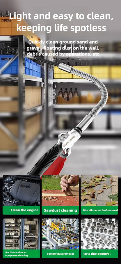 Pistola de Sopro de Ar Universal de Liga, Pistola de Água de Lavagem de Carro com Ferramentas Pneumáticas de Alto Volume Potente, Remoção de Pó de Compressor de Ar