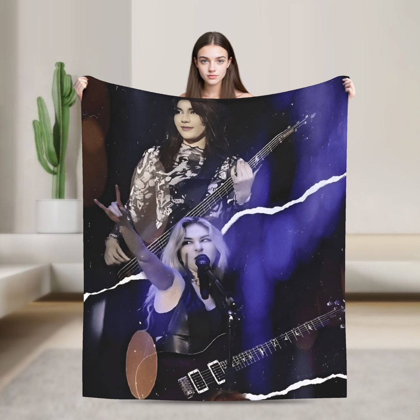 2025 Dany The lead Blanket The W-Warning Super Warm Aesthetic Plush Bedding Throws For Couch Chair Flannel Bedspread Bed Cover