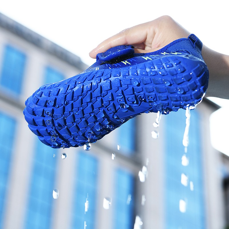 Children Quick Dry Wading Sneakers Boys Girls Light Breathable Beach Aqua Shoes Kid's Elastic Non-slip Water Sports Shoes