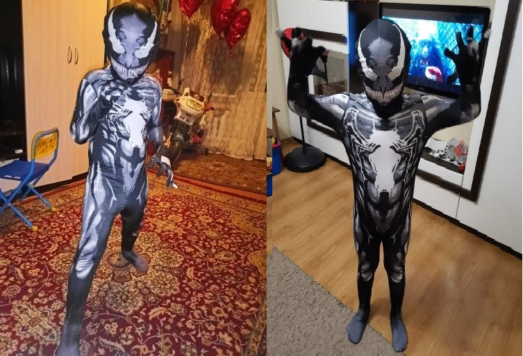 superheros Cosplay halloween costumes forNew venom costume suit jumpsui symbiote spidermancostumes