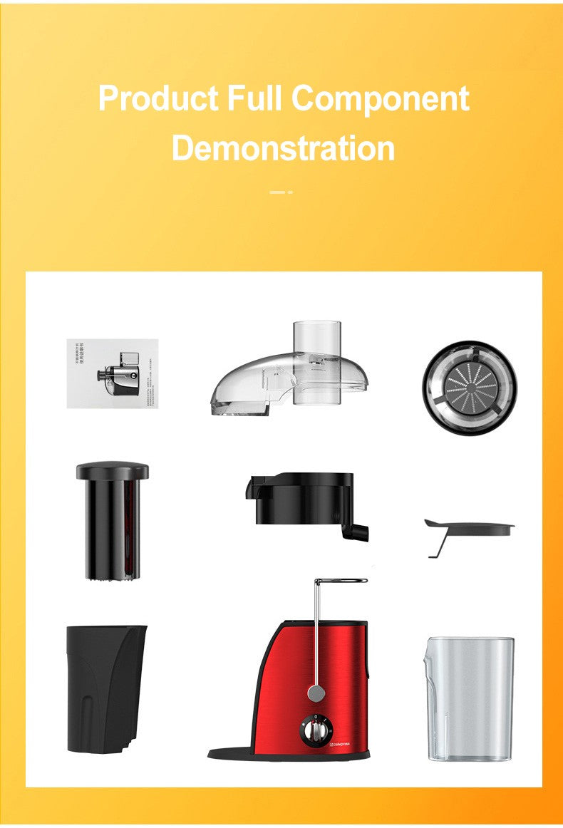 Espremedor de Laranja Elétrico 400W Liquidificador de Frutas e Vegetais Espremedor de Limão Máquina de Suco Multifuncional Eletrodomésticos 110/220V
