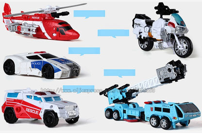 NOVO Chegou G1 KO Brinquedos de Transformação 5 EM 1 Boneco de Ação Clássico Dinossauro Robô Modelo Presente para Crianças