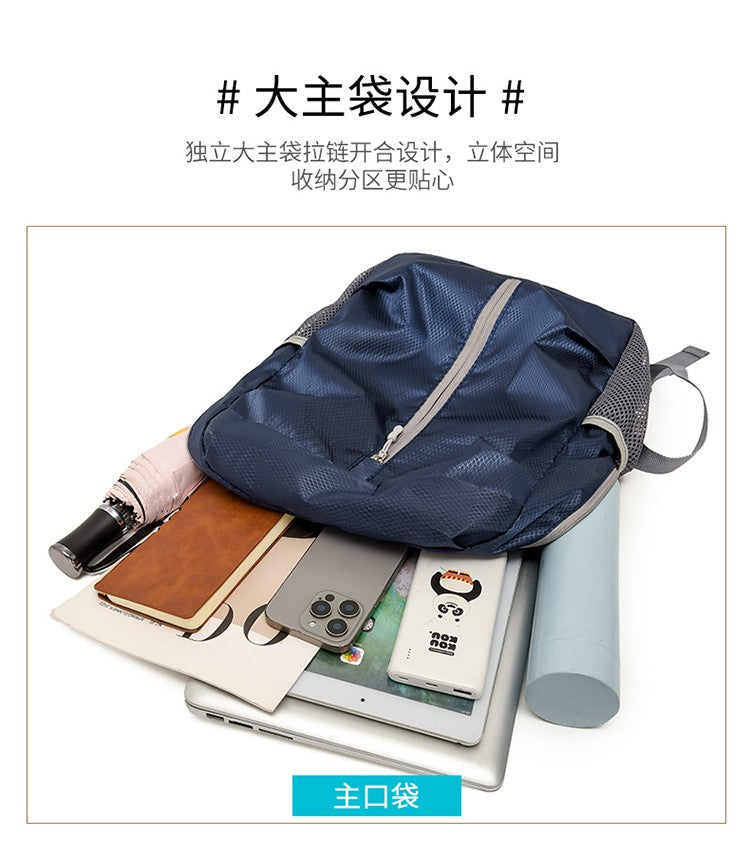 New lightweight casual backpack for cross-border outdoor travel; large capacity sports bag for commuting