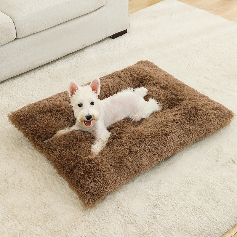 Casa com Cama Macia para Cachorros, Pelúcia Longa e Macia, Melhor Cama para Cães, Cesto para Cães, Produtos para Animais de Estimação, Almofada para Gatos, Tapete para Gatos, Sofá para Dormir de Animais.