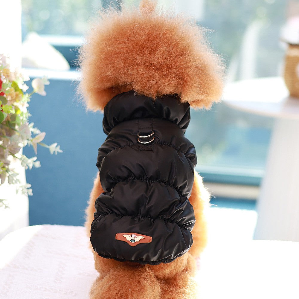 Roupas de Cachorro Macias e Quentes, Casaco/Colete Acolchoado de Inverno para Cães Pequenos e Médios, Gatos, Chihuahua, Bulldog Francês, Poodle, Roupa para Pets
