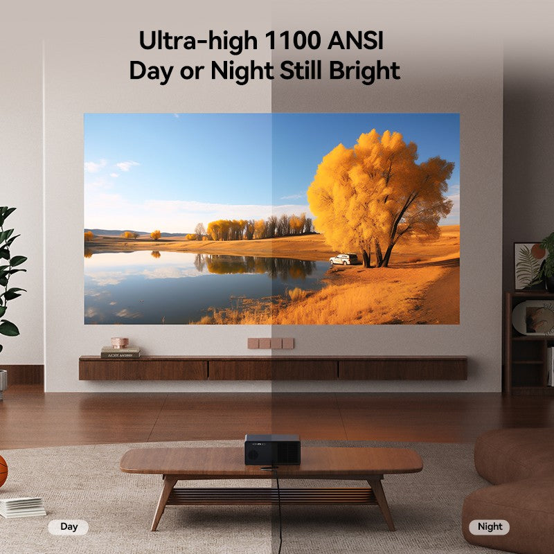 Wanbo X5 Pro 2025 New Projector Online 4k Full HD 1080P HDR10 Proyector 1100 ANSI  Android TV11.0 ASA3.0 Auto Focus Projectors