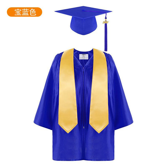 Children's Bachelor's Uniform Set Graduation Ceremony Costumes Stage Performance Sets for Boys and Girls Kids Clothes