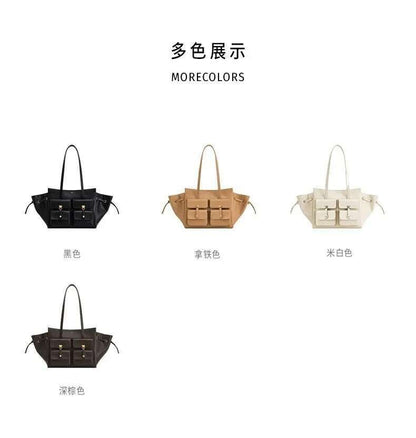 2025 Pocket Handbag DA Motorcycle Tote Female Large Capacity Commuter Single Shoulder Underarm Bag ????? ??? ?????? Sac Femme