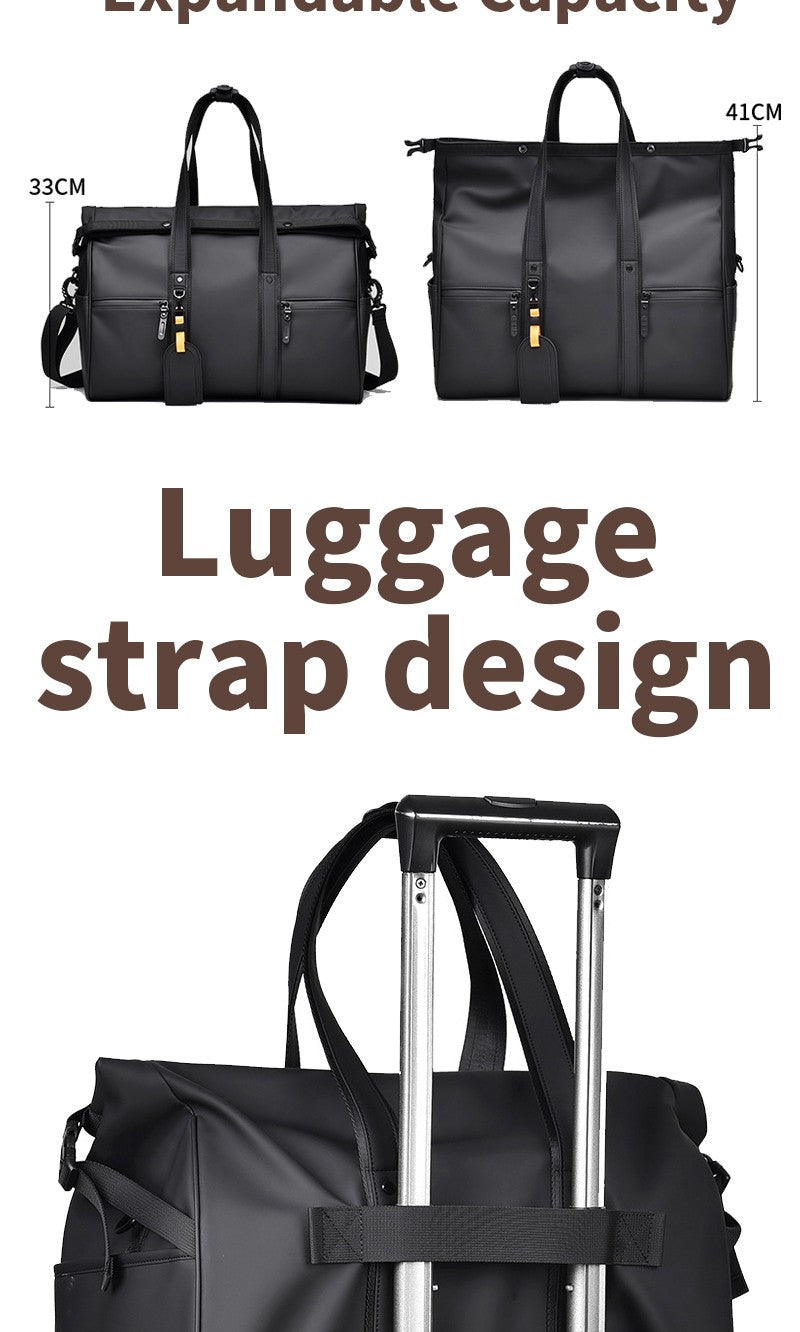 Large Duffle Bag for Travel Waterproof Gym Duffel Bag Men Durable Carry on Weekender Overnight Sports Luggage Weekend  Workout