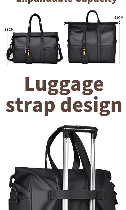 Large Duffle Bag for Travel Waterproof Gym Duffel Bag Men Durable Carry on Weekender Overnight Sports Luggage Weekend  Workout