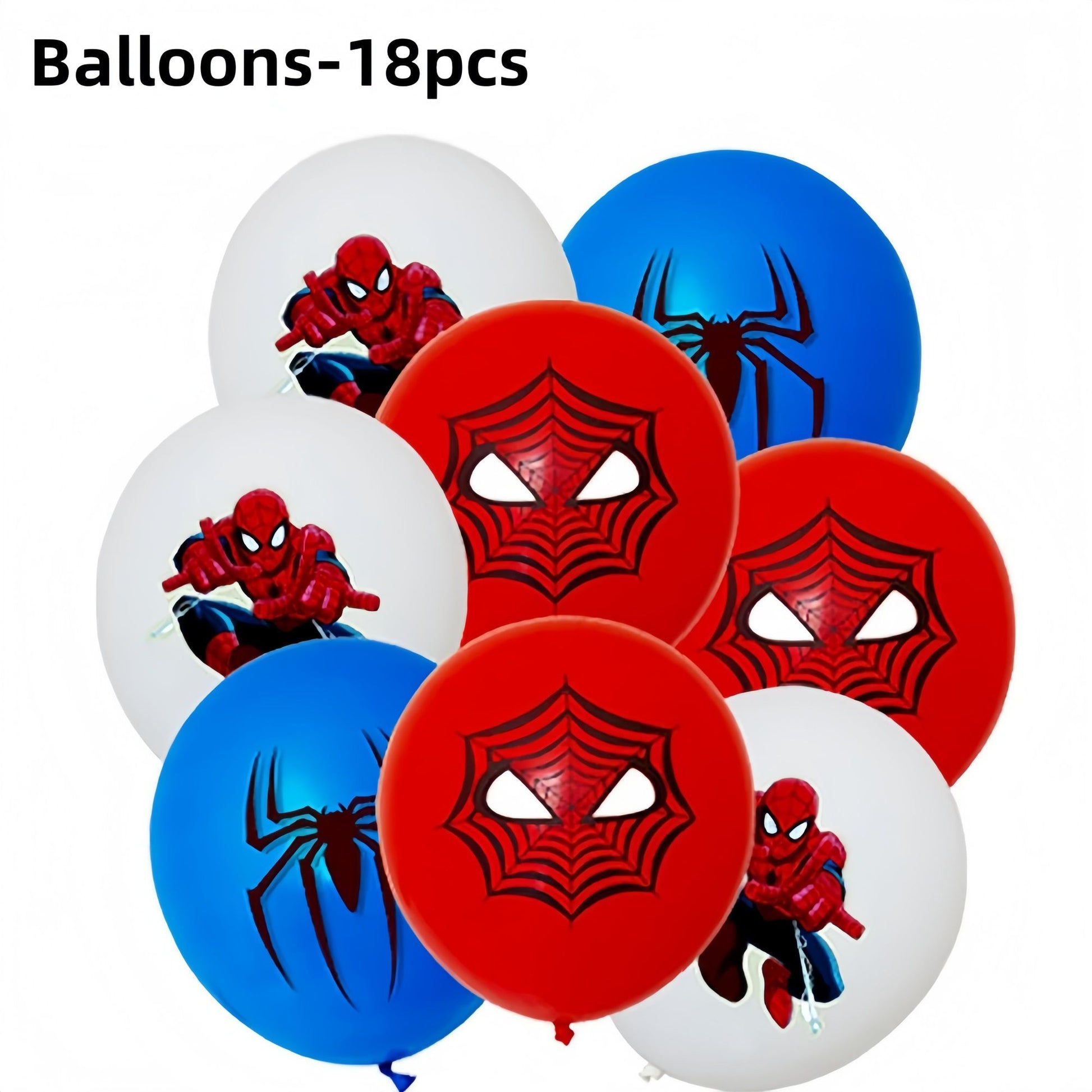 Spidey Giant Balloons Red Spider Aluminum Foil Balloon Superhero Birthday Party Decoration Party Photo Props Baby Shower Globos