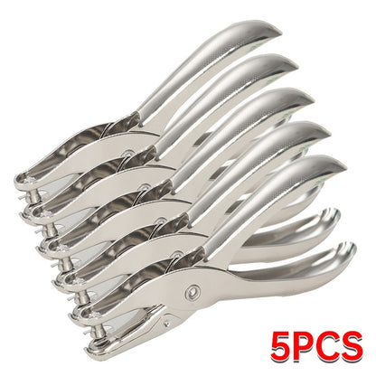 Single Hole Puncher Capacity 6mm Diameter Hole Puncher Hand Paper Cutter Paper for Scrapbooking Tool Home Office School Supplies