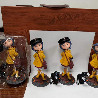 20cm Coraline Figure Coraline & The Secret Door Figures Action Figurine Pvc Statue Model Doll Room Decoration Toy Birthday Gift