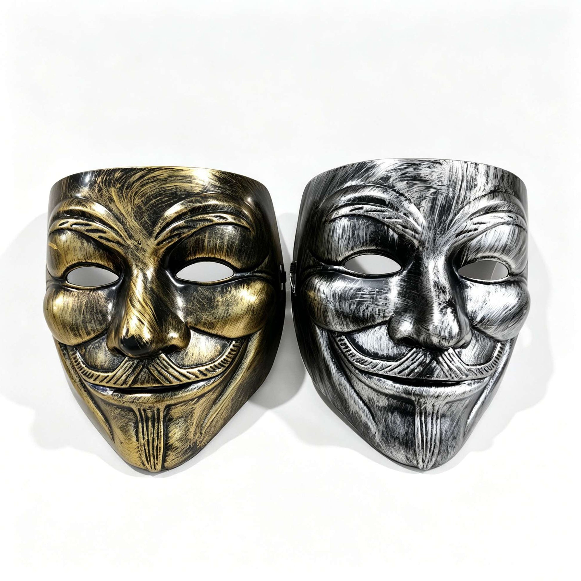 2Pcs Venetian Mask For Man Women Dual?Color for Masquerade Halloween Wedding Couple Carnival Party Cosplay