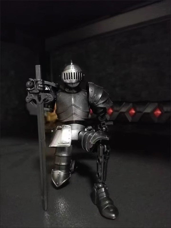 Medieval Knight  Lucky 13 Doll Figure Movable Joint Puppet Joint Building Block 3D Assembled Boy Toy Gift Building Blocks