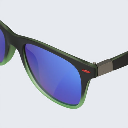 Óculos de Sol Vintage Quadrados Polarizados Masculinos Femininos Retrô para Dirigir Pescar UV400