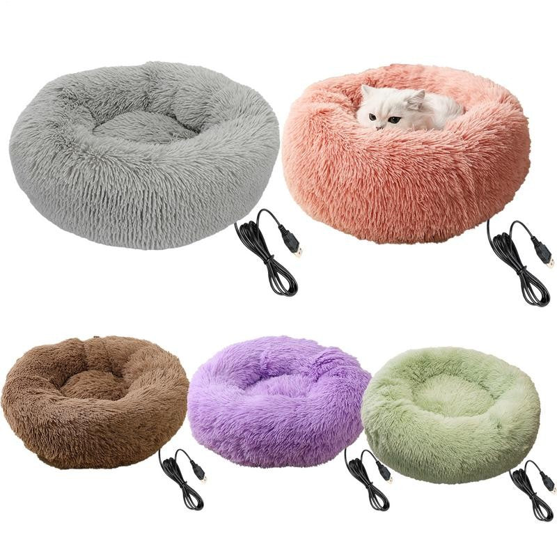 Cama Elétrica Aquecida para Cães, Almofadas de Aquecimento Macias e Confortáveis para Animais de Estimação, Carregamento USB, Tapete para Gatos, Inverno, Quente, Interior, Cama para Animais de Estimação, Almofadas de Aquecimento para Animais de Estimação