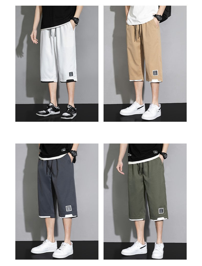 Plus Size Large Men's Shorts 2025 Summer New Trendy Loose Men's Sports and Casual Pants Jorts Baggy Cargo Mens Luxury Brands Man