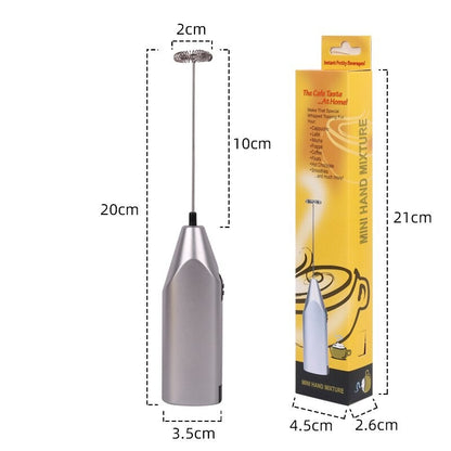 Batedor de Leite Elétrico Portátil para Café, Batedor de Ovos, Moedor de Espuma, Liquidificador Elétrico Mini Portátil, Ferramentas de Cozinha