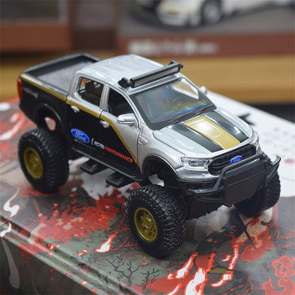 Maisto Diecast Liga 1/40 2019 Ford Ranger Pickup Modelo de Carro Tema FALKEN Coleção Clássica Adulto Exposição Estática Brinquedos de Menino