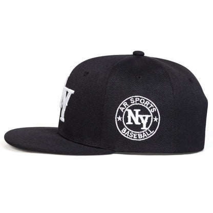 Unisex NY Letter Embroidery Hip-hop Hats Spring and Autumn Outdoor Adjustable Casual Baseball Caps Sunscreen Hat Sports Cap