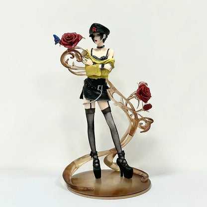 Nana Olhos de Gato Rainha Figura de Ação Colecionável Artesanal Oosaki Komatsu Aba Bazi Modelo de Brinquedo para Colecionadores Ornamento Chamativo