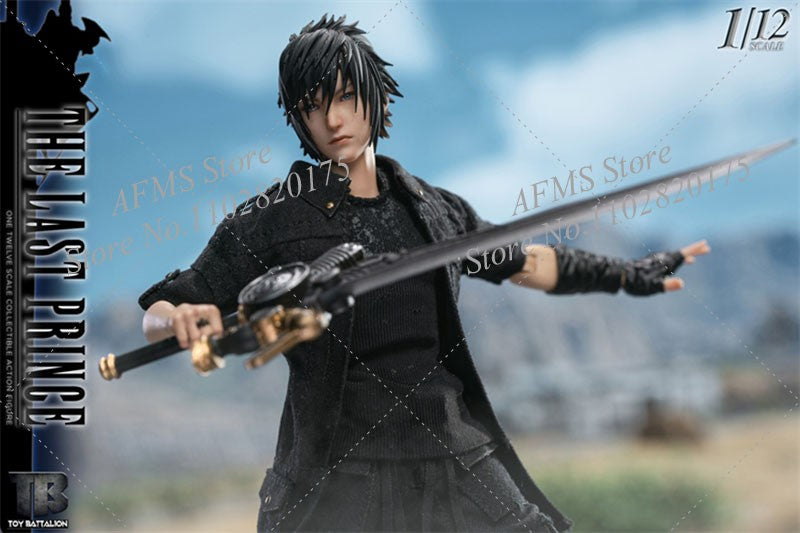 TOYS BATTALION TB019 Escala 1/12 Figura Colecionável O Último Príncipe Anime Dolls Noctis Lucis Caelum 6" Boneco Soldado Masculino