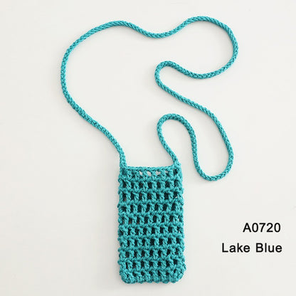 Handmade Crossbody Phone Purse - Openwork Shell Design Tote, Handmade Crossbody Phone Purse,Crochet Beach Bag