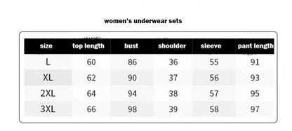 Winter Thermal Underwear Set For Men And Women Thick Velvet Lining Suitable For Wearing Cold Warm Underwear's Top And Bottoms