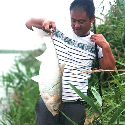 Anzóis de Pesca Triplos Prateados de Aço Carbono com Farpa 20g/30g/40g/50g/60g/80g Agulha de Pesca Acessórios de Pesca