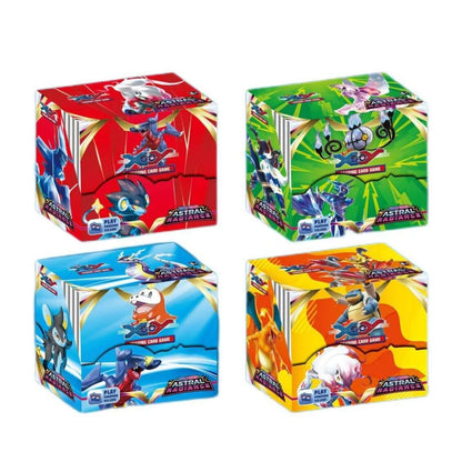 360 Peças/Conjunto Cartas Pokémon xy-Primal ESCARLATE&VIOLETA 151 Chamas Obsidianas PALDEAN FATES Ultra Prism Pacotes de Batalha em Inglês